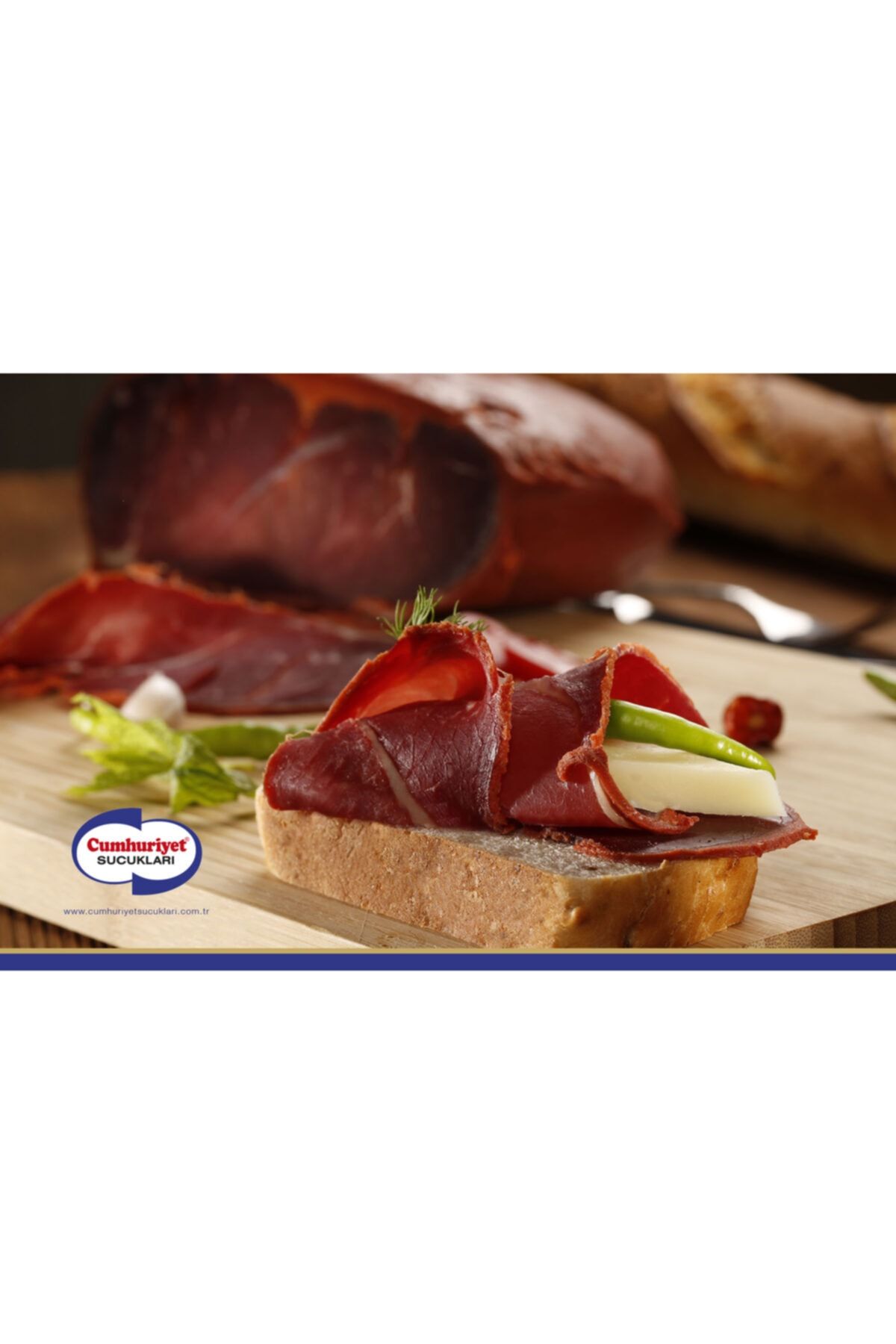 Naturel Lezzetler Diyarı Cumhuriyet Antrikot Pastırma 250 Gr