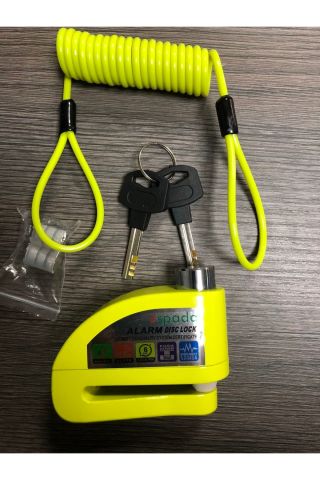 Alarm Disc Lock - Alarmlı Disk Kilidi