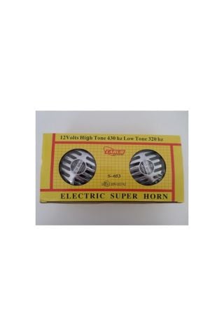 Korna 12v Süper Ton 13cm Set Krom Uyumlu